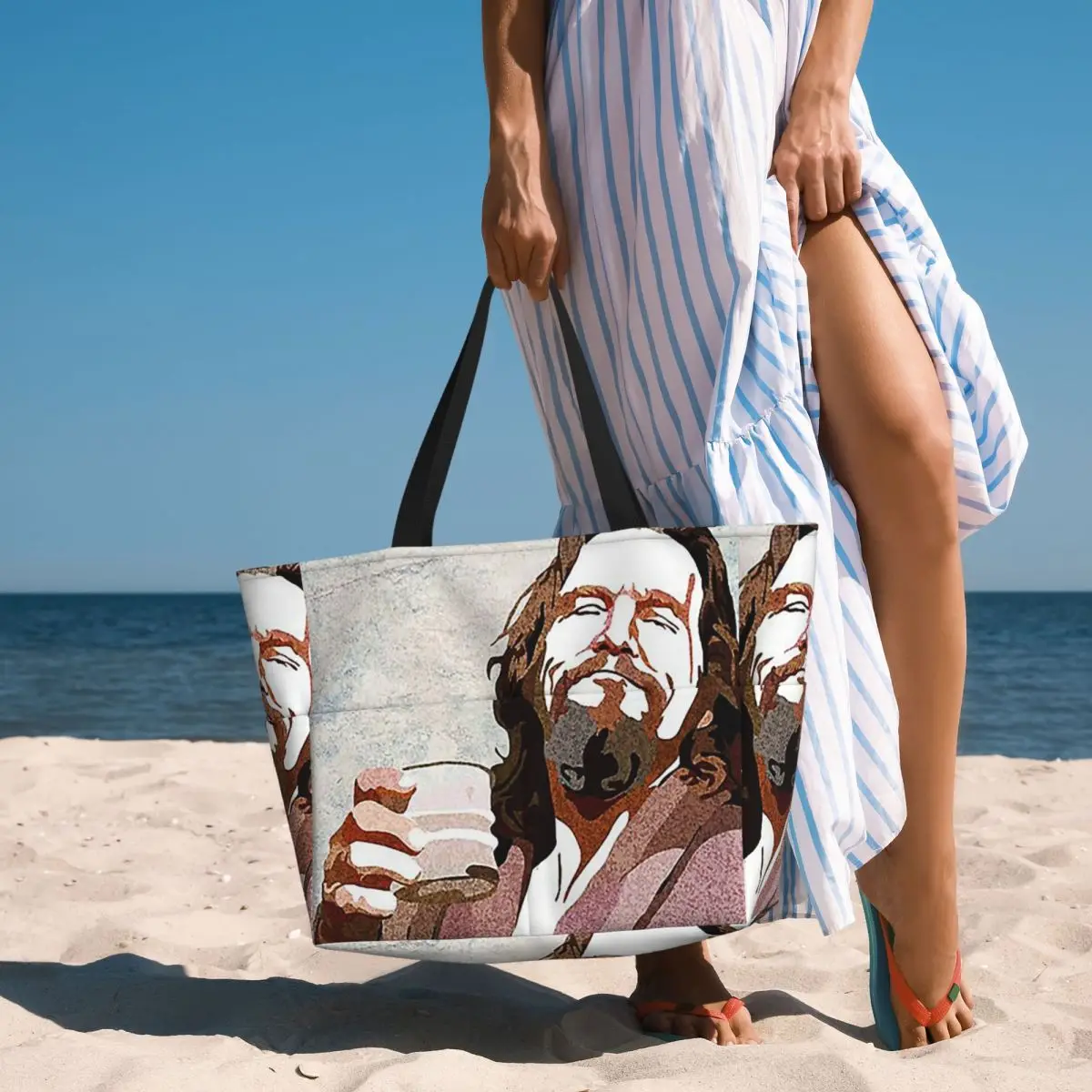 Big Lebowski Dude Portrai Beac - Yoga Fitness Dude recensie en prijs