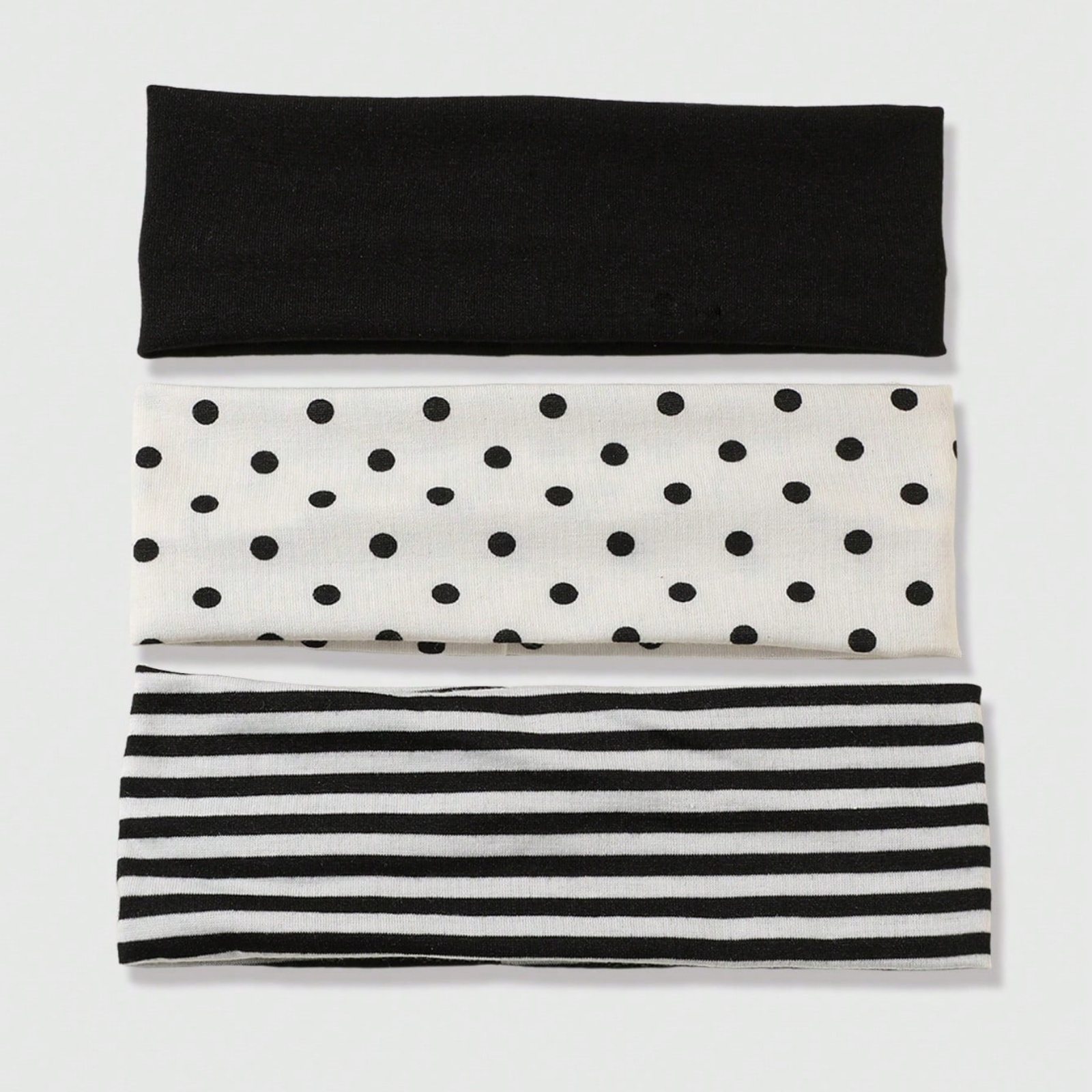 3Pcs Black & White Polka Dot S - Yoga Daily Fitness recensie en prijs