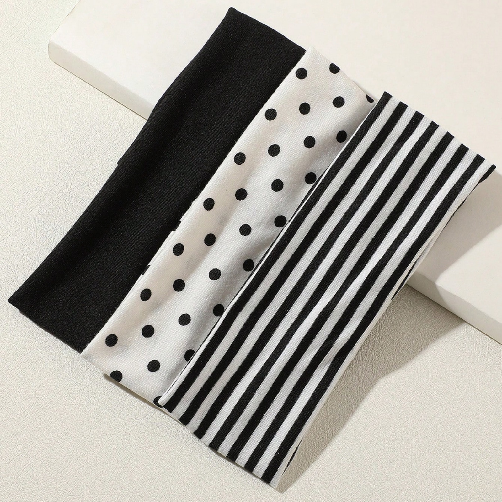 3Pcs Black & White Polka Dot S - Yoga Daily Fitness recensie en prijs