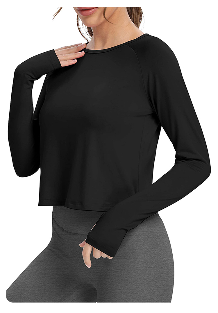 Women's Long Sleeve Yoga vest  - Yoga & Fitness With Denise recensie en prijs