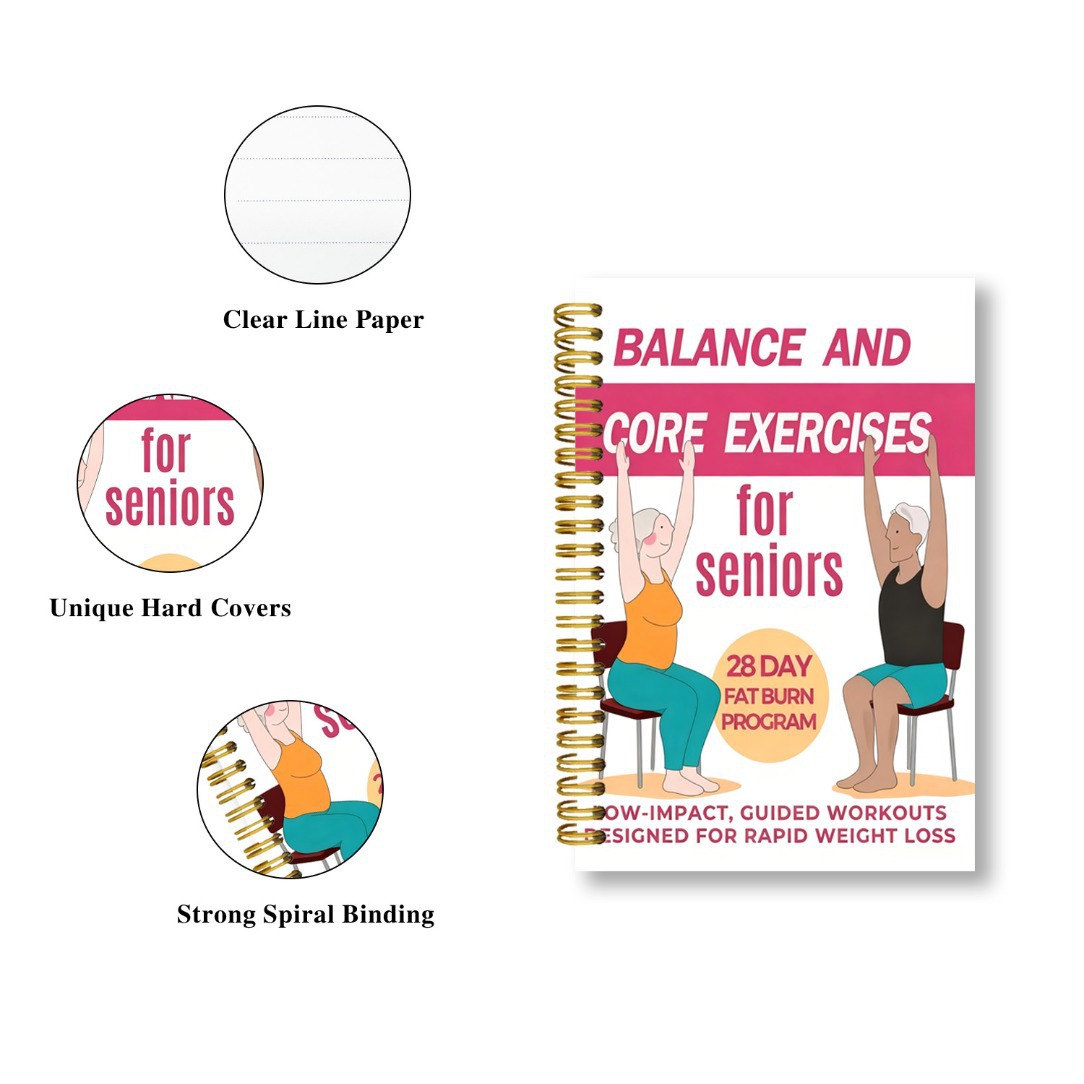 Chair Yoga Exercise Notebook F - Yoga Fitness Journal recensie en prijs