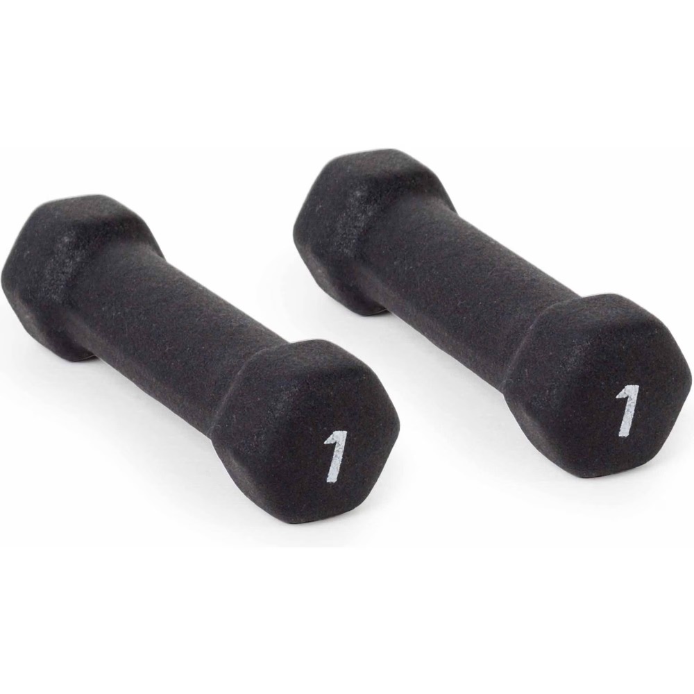 1lb Black Neoprene Dumbbell Pa - Yoga Fitness Workout recensie en prijs