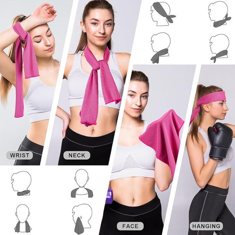 Cooling Towels  Cooling Neck W - Yoga Fitness Workout recensie en prijs