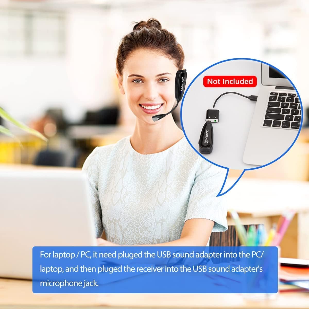 Wireless Headset Microphone Sy - Yoga Fitness Spinning recensie en prijs