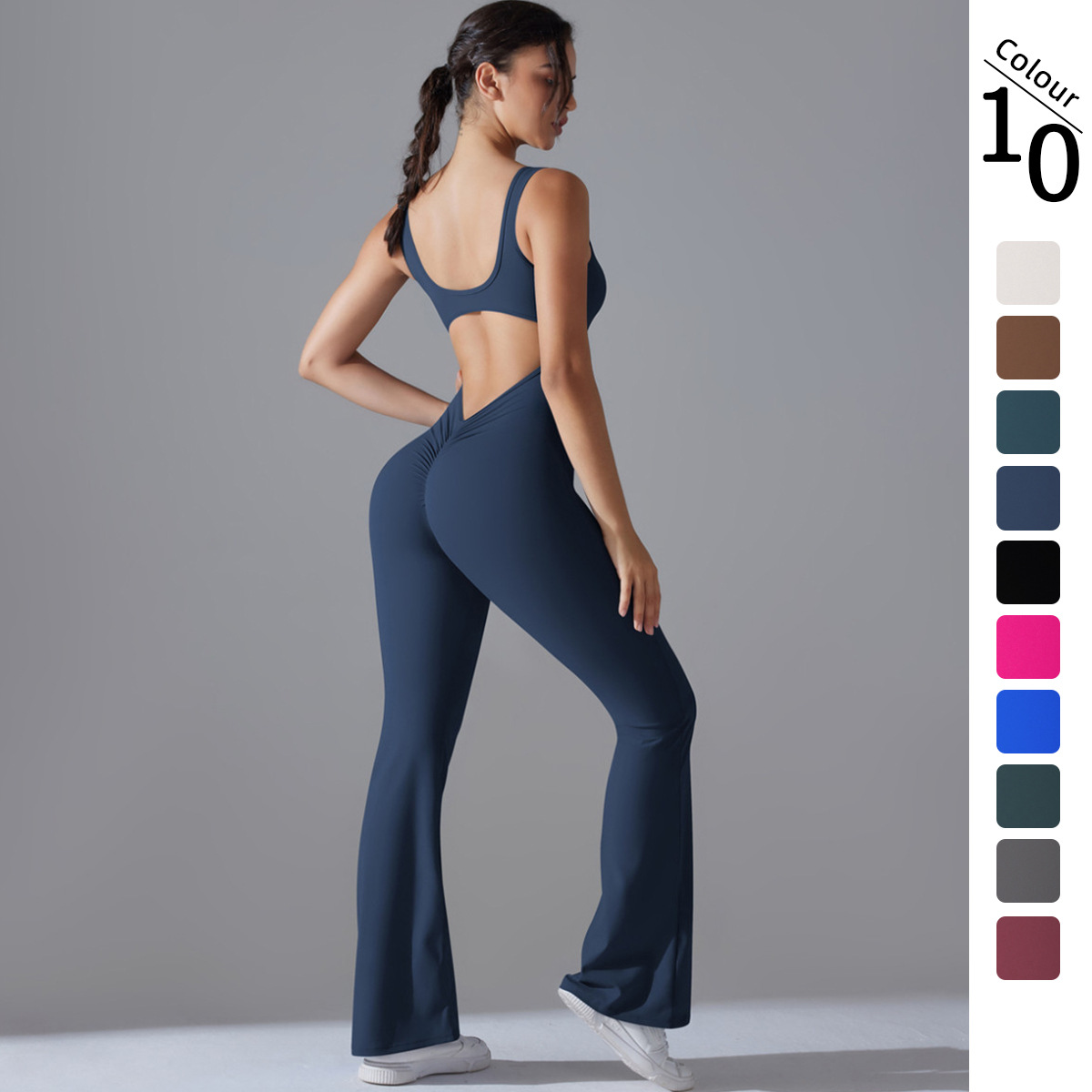 Sexy Back V Jumpsuit Gym Set W - Yoga Y Fitness recensie en prijs