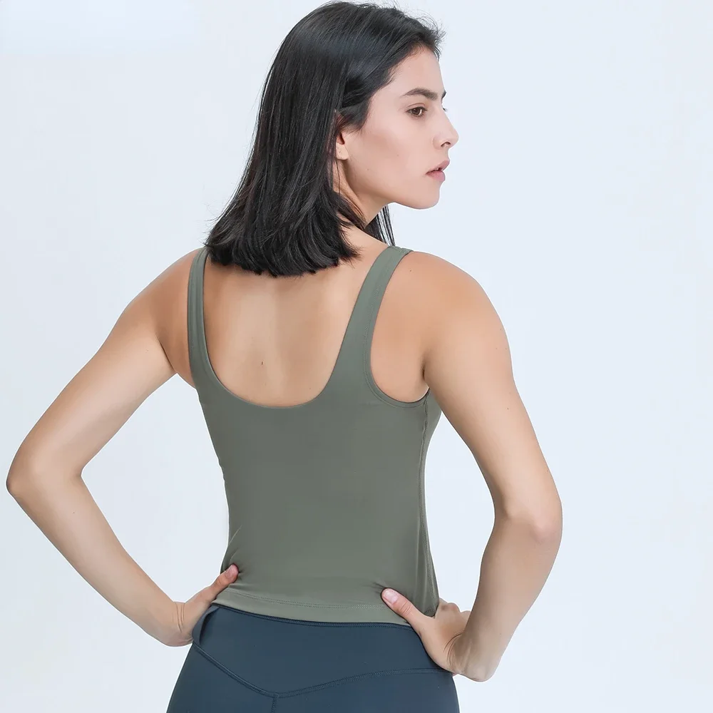 Women Waist-Length Tank Top V- - Yoga & Fitness With Denise recensie en prijs