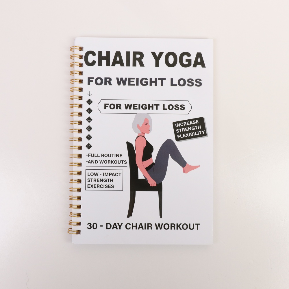Chair Yoga Exercise Notebook F - Yoga Fitness Journal recensie en prijs