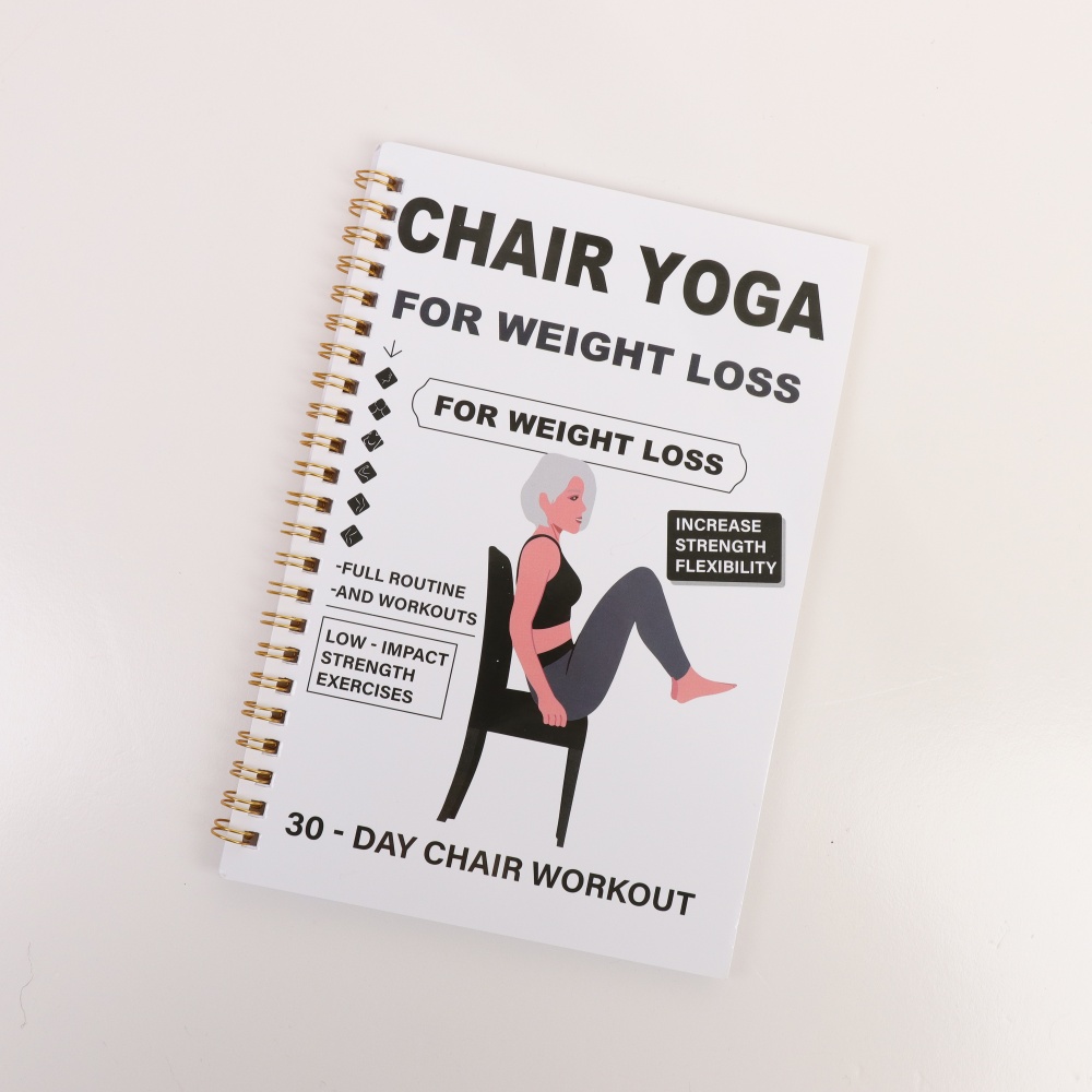 Chair Yoga Exercise Notebook F - Yoga Fitness Journal recensie en prijs