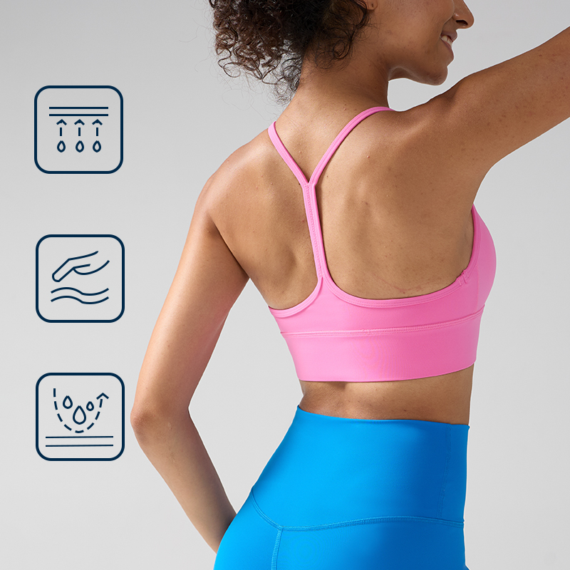 Women's Push-Up Sports Bra Y-B - Yoga Y Fitness recensie en prijs