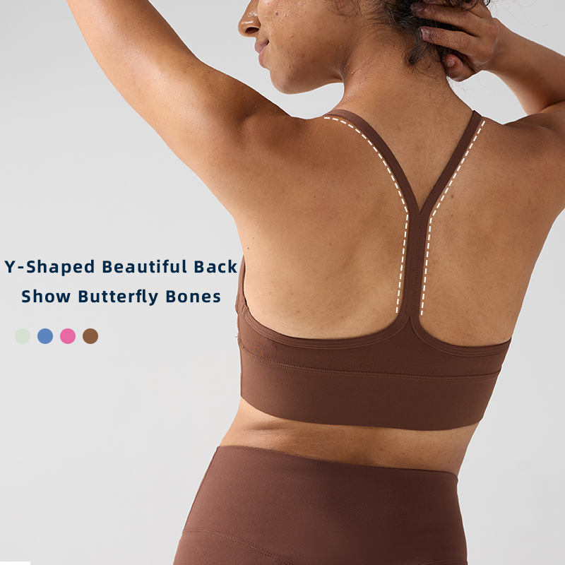 Women's Push-Up Sports Bra Y-B - Yoga Y Fitness recensie en prijs