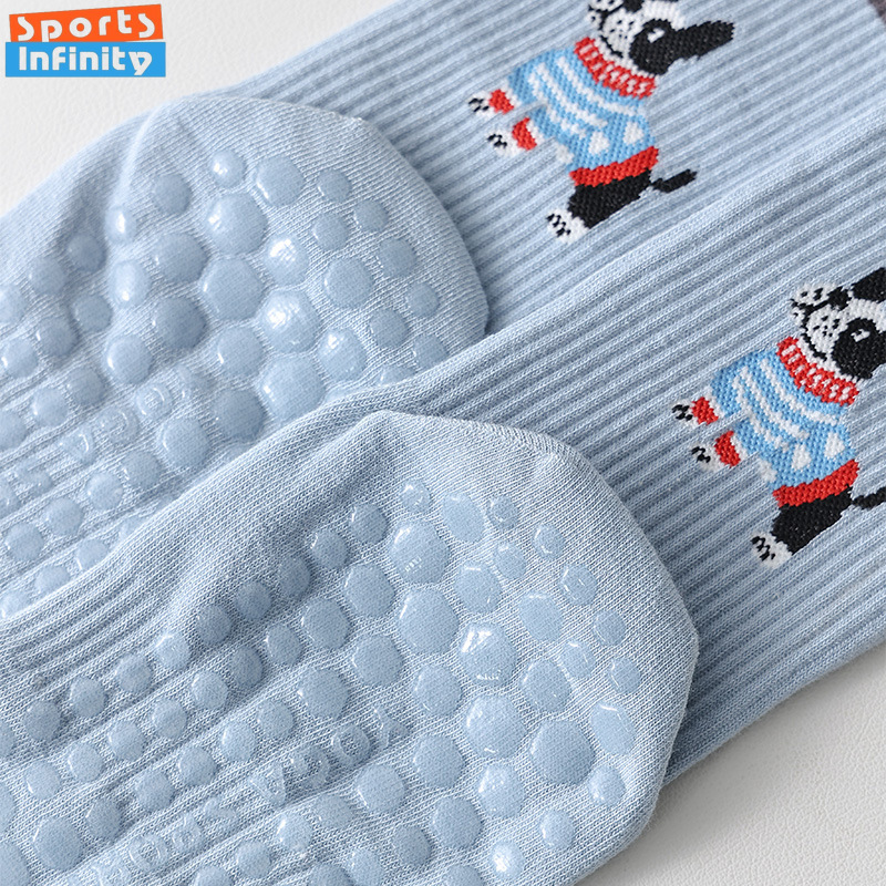 Cute Dog Print Yoga Socks Anti - Yoga Fitness Workout recensie en prijs