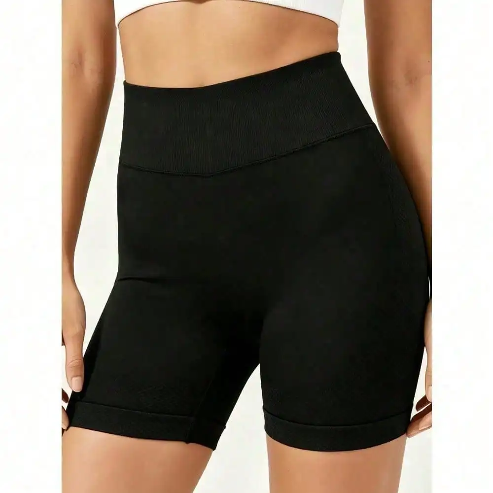 Women High Waist Solid Color S - Yoga & Fitness With Denise recensie en prijs