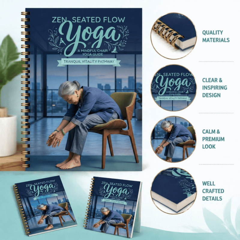 Spiral-Bound Chair Yoga Notebo - Yoga Fitness Journal recensie en prijs