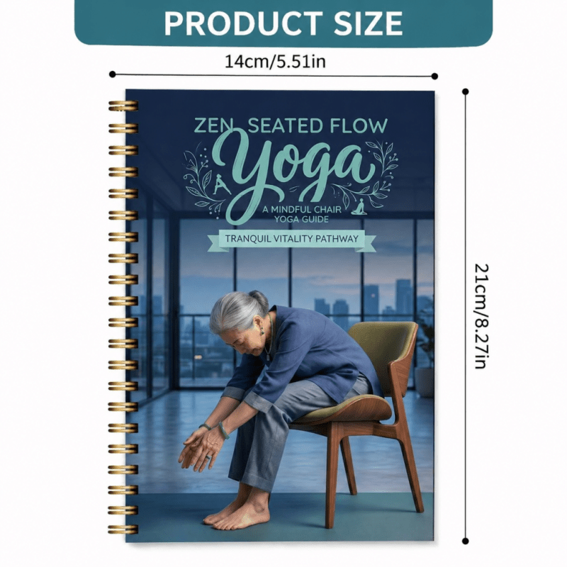 Spiral-Bound Chair Yoga Notebo - Yoga Fitness Journal recensie en prijs