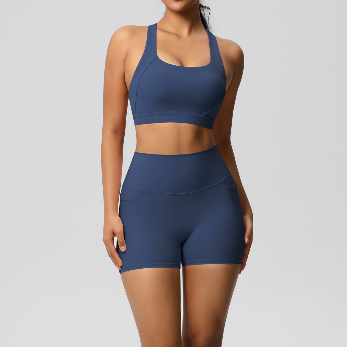 2PCS Sportswear With Pocketed  - Yoga Y Fitness recensie en prijs