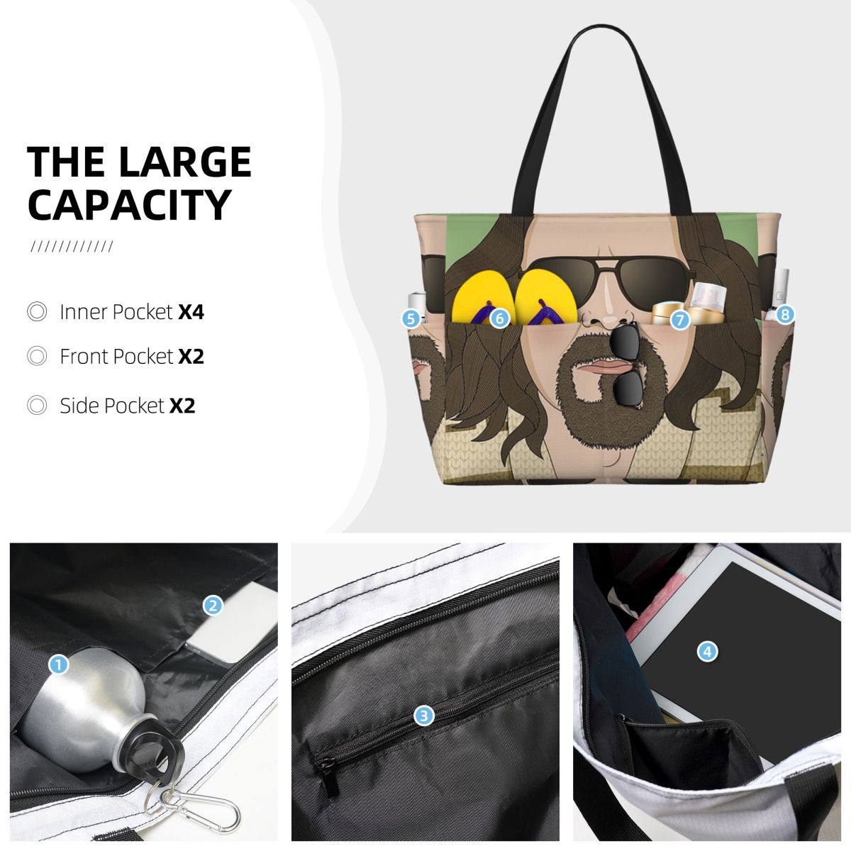 The Dude- The Big Lebowski Bea - Yoga Fitness Dude recensie en prijs