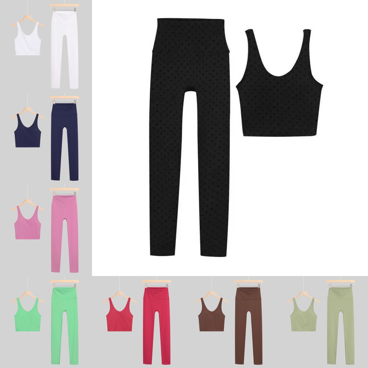 Designer Women Yoga Set U-shap - Yoga Y Fitness recensie en prijs