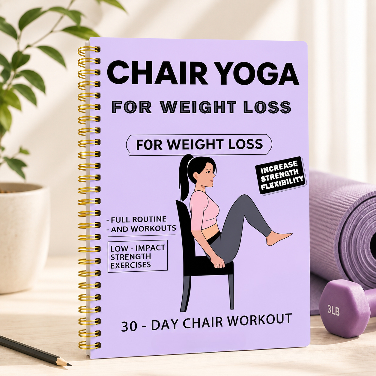 Chair Yoga for Seniors Journal - Yoga Fitness Journal recensie en prijs