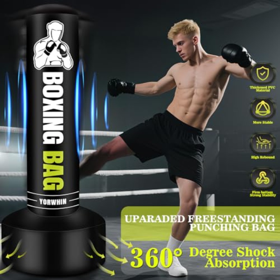 Freestanding Punching Bag for  - Jump Rope recensie en prijs