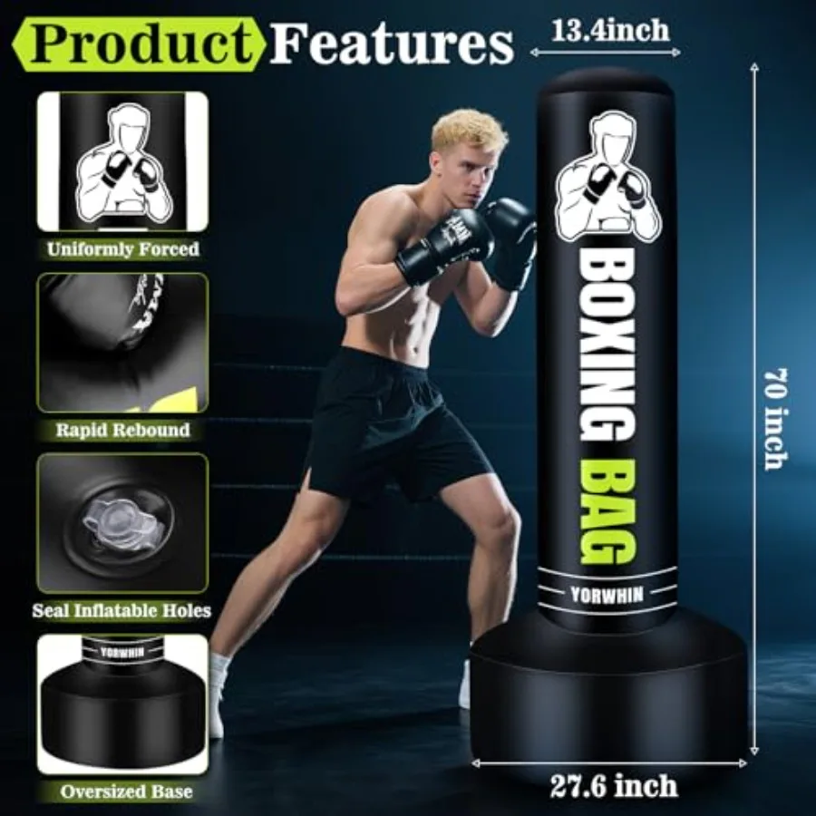 Freestanding Punching Bag for  - Jump Rope recensie en prijs